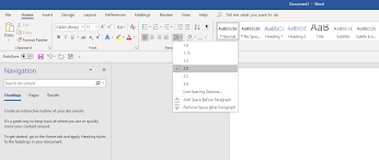 Double spacing refers to the amount of space that shows between the individual lines of your paper. How To Double Space In Word And Format Your Text