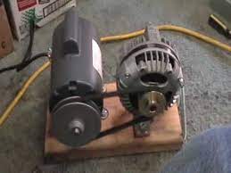 Maxflow 3 Phase Alternator Mounted With 1 2 Hp Electric Motor Youtube Free Energy Generator Free Energy Projects Electric Motor