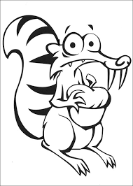 Ice age coloring pages, diego coloring page, manfred mammoth coloring page, scrat coloring page, sid coloring page. Coloring Pages Ice Age 1