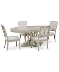 Maybe you would like to learn more about one of these? Furniture Rachael Ray Cinema Oval Dining Furniture 5 Pc Set Expandable Dining Table 4 Upholstered Side Chairs Reviews Furniture Macy S