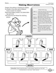 Making Observations Lesson Plans The Mailbox Groundhog Day Reading Word Work