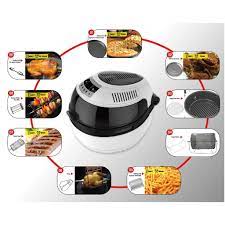 Видео riino turbo air fryer канала wowshop official. Riino 10l Turbo Air Fryer Intelligent All In One Oil Free Cooking Function Model Af506e Shopee Malaysia