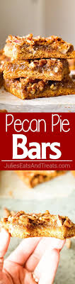 Easy Pecan Pie Bars Delicious Buttery Pecan Pie Bar Recipe With A Cake Mix Crust Gooey Middle And Loa Pie Bar Recipes Pecan Pie Bars Sweet Recipes Desserts