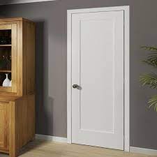 Allegheny wood works is a manufacturer of the highest quality solid wood interior and exterior doors. Shaker 1 Panel Solid Core White Interior Door Slab In Out Home Products