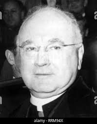 CARDINAL OF NEW YORK FRANCIS SPELLMAN IN ROME