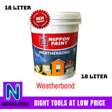 We did not find results for: Nippon Paint Weatherbond Page 1 Exterior Wall Paint Cat Luar Dinding Rumah 18l 18 Liter Shopee Malaysia