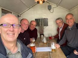 Dunlopillo 1st x1 in training 1970 Dave Bayes, Don and Alan Kinder, Pete  and Gerry Stothard, Mally Kemp, Alan Barker, and Dave Thorpe