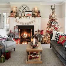 Pin By Mary Wade On The Magic Of Christmas Christmas Decorations Living Room Christmas Living Rooms Christmas Decorations Rustic
