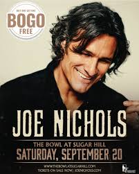 Enjoy a night of country music with Joe Nichols at The Bowl