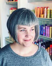 55+ polished and pretty bobs. Edgy Gray Haircuts These Aren T The Gray Hairstyles Your Grandma Wore It S Rosy