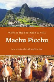 Should be the best time to travel to machu picchu, where there is a smaller crowd and it's less likely to rain and it's warm enough to enjoy your walks and hikes. Best Time To Visit Machu Picchu In 2020 Travelgal Nicole Travel Blog