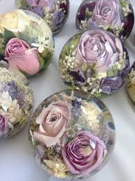 Flip over and apply the same way to the back of the flower. A Everlasting Reminder Of Your Wedding Day Diy Resin Crafts Resin Crafts Resin Diy