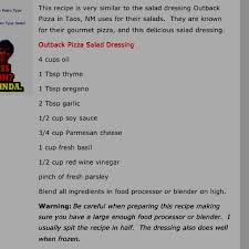 This Is The Yummiest Pesto Type Salad Dressing Ever If You Ve Ever Been To Taos Nm And You Ve Tried O Pesto Dressing Delicious Salad Dressings Outback Salad