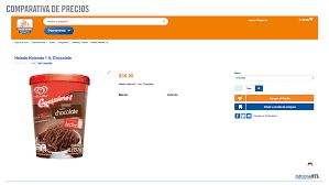 En méxico hablar de helado es hablar de helados holanda® y su tradición de más de 85 años en la preferencia de los mexicanos. Comparar Precios Helado Holanda De Chocolate 1 L