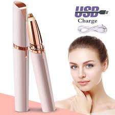 Buy on amazon buy on chewy buy on walmart. Electric Eyebrow Hair Trimmer Women Painless Portable Precision Brows Hair Remover Lipstick Shape Buy At A Low Prices On Joom E Commerce Platform