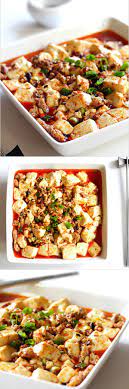Mapo Tofu Recipe Mapo Tofu Vegetarian Recipes Recipes Asian Dishes