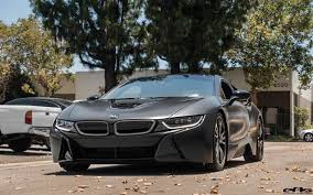Auto folieren foliatec.com karosserie sprühfolie schwarz matt & racing red metallic dip your car. Fotostory Mattschwarzer Bmw I8 By European Auto Source