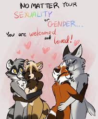 I M Hetero But I Know Few Bi Ppl And They Are Nice This Really Talks To Everybody That You Don T Have To Be Ashamed Who Y Furry Couple Furry Comic Furry