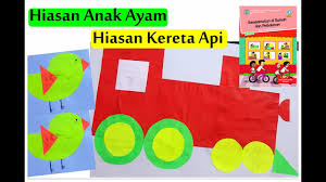 Kertas origami, kertas gambar, pensil, penggaris, gunting,kertas origami, kertas gambar, lem, pensil, penggaris, gunting.ii. Cara Membuat Hiasan Ayam Hiasan Kereta Api Kelas 2 Tema 8 Youtube