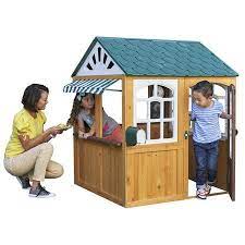 Kidkraft Garden View Outdoor Playhouse Walmart Com In 2021 Playhouse Outdoor Play Houses Kidkraft