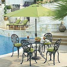 Just Bought This Set Wrought Iron Patio Set With Red Umbrella Clearance Patio Furniture Wrought Iron Patio Set Patio