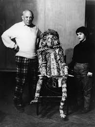 Pablo Picasso With His Daughter Paloma 1960s Src Picasso Picasso Pictures Picasso Art