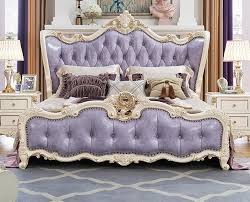 Modern styles are typically more sleek and are perfect for minimal and understated rooms, while traditional styles are typical ornate featuring carving or decorative headboards, and legs. Hot Sale 5 Pieces Purple Color King Size Solid Wood Hand Carved Modern Princess Bedroom Furniture Set Made In China Bedroom Furniture Sets Princess Bedroom Furniture Setfurniture Set Aliexpress