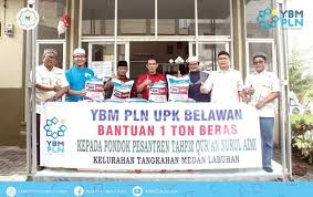 Dari zakat yang tersalurkan, semoga. Ybm Pln Belawan Bantu Ponpes Tahfiz Analisadaily Com