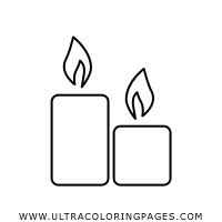 Looking a the pictures children should guess what consonants. Lit Candle Coloring Pages Ultra Coloring Pages