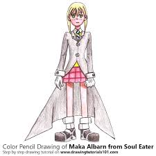See more ideas about anime, assassination classroom, anime characters. Maka Albarn From Soul Eater With Color Pencils Time Lapse Flickr