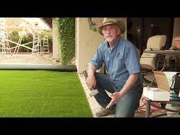 Then, cut your roll of synthetic turf to manageable strips, to. Diy How To Install Artificial Grass On Dirt Youtube