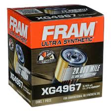 If you don't like fram filters (there are some very vocal people out there who don't like them) then get your filters at the toyota dealership parts counter. Fram Xg4967 Ultra Synthetic Spin On Engine Oil Filter