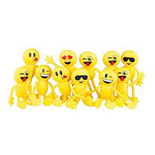 Party Hat Smiley Face Birthday Balloons Happy Birthday Balloon Bouquet Emoji Party Favors Emoji Party Happy Birthday Balloons