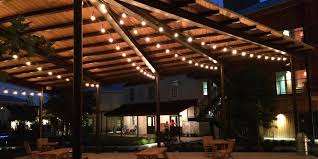 If you want to light your space in a different way. Bring Your Deck To Life At Night With String Patio Lighting In Raleigh Outdoor Lighting Perspectives
