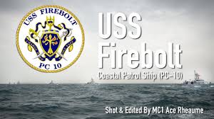 The uss firebolt (pc 10) is the tenth member of the cyclone class of coastal patrol boats. Life Aboard The Uss Firebolt Youtube