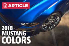 2018 Mustang Colors 2018 Mustang Paint Codes Lmr