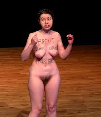 Dr Victoria Bateman Giving Talk Naked On Stage At Cambridge  Scrolllersexiezpix Web Porn