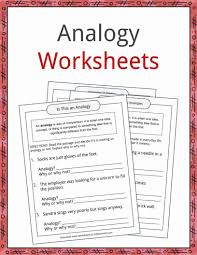 Analogy Examples Definition And Worksheets Kidskonnect