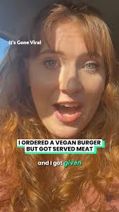 Vegan Karen Given Beef Burger