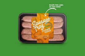 Download Plastic Tray With Sausages Mockup Mockupslib