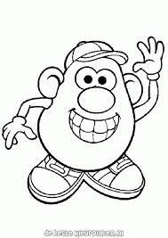 Potato head sheriff woody, toy story, food, hand png. Mr Potato Head Coloring Page Coloring Home