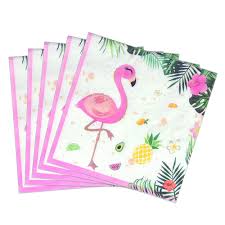 Make sure the fold of the last pleat is at the bottom edge and all the pleats are underneath. Wernnsai Flamingo Party Supplies 50pcs Disposable Dinner Party Luncheon Napkins Hawaiian Luau Tropical Themed Party Pink Paper Napkins For Baby Shower Birthday Wedding Pool Tea Party Buy Online In Bahamas At