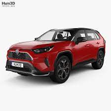 3d model of toyota rav4 prime xse 2020 in 2021 toyota rav4 rav4 toyota