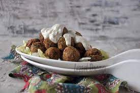 falafel lubnan lezzetleri nohut mucveri nohut koftesi tahin sos nohut yemek meze