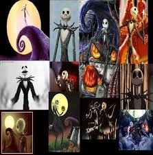 Jack Collage Nightmare Before Christmas Tim Burton Characters Jack Skellington