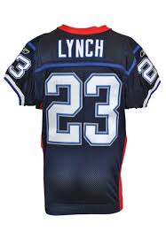 Lynch and his three siblings were raised by his mother delisa lynch was drafted by buffalo bills in the first round of the 2007 nfl draft after playing college football at california, where he became the school's. Lot Detail 2007 Marshawn Lynch Buffalo Bills Game Used Home Jersey