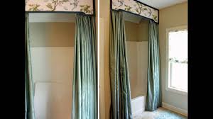 Bathroom curtains, valances and panel pairs promote style and function to your setting, as well as, maintain privacy while letting the sun shine through. Bathroom Decoration Ideas Using Shower Curtain Valance Youtube
