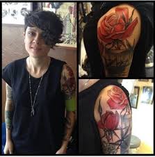 Tegan And Sara Now I M All Messed Up Tegan S Tattoos Tegan And Sara Tegan And Sara Tattoos Celebrity Faces