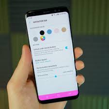 As great as we thought the galaxy s8 was, and still. Galaxy S8 Guide Customizing Navigation Bar