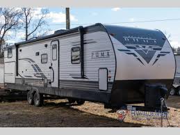 Palomino puma travel trailer 31fkrk highlights at night, you can retire to the rear private bedroom where you can dream peacefully on the king bed slide that provides extra floor space to move you know it's a great day when it starts with a palomino puma travel trailer, fifth wheel, or toy hauler. Palomino Puma Travel Trailer Review 4 Family Floorplans Rv Value Mart Blog